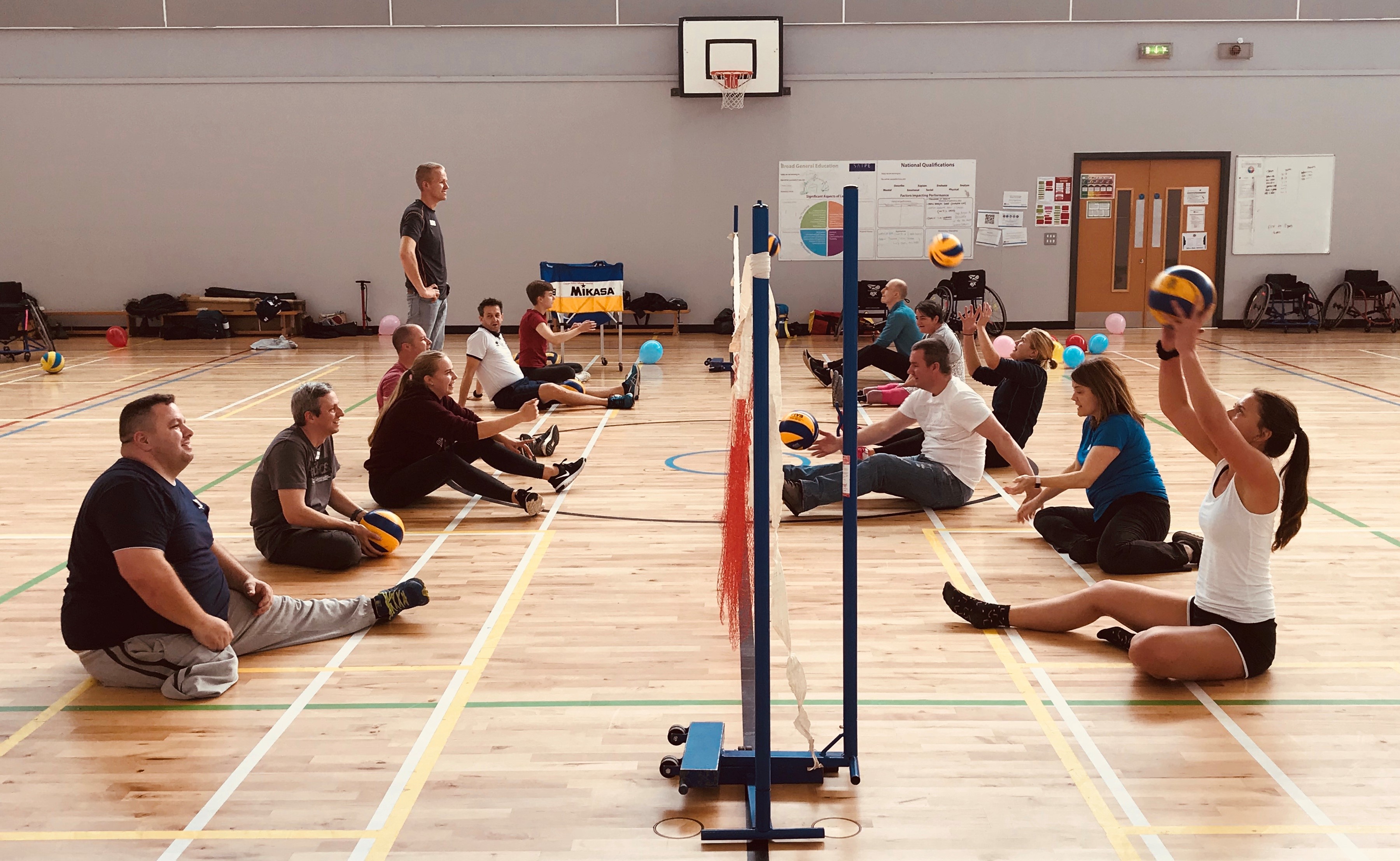 Sitting Volleyball