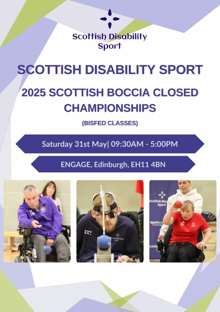 Scottish Boccia Closed Championships (BISFed Classes)